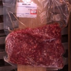 Ground Lamb – per lb