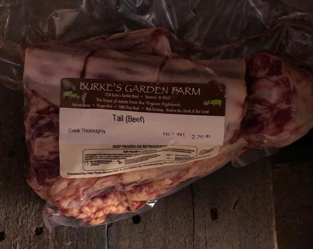 Whole Ox Tail – (Avg 1-3 lbs) – per lb