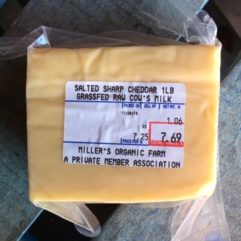 Sharp Cheddar – A2/A2 – per lb