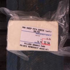 Sheep – Feta Cheese – per 1/2 lb