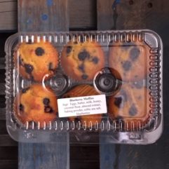 Muffins – Gluten Free – 1/2 dz