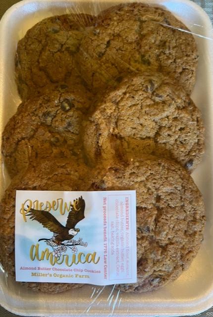 Almond Butter Chocolate Chip Cookies Fundraiser